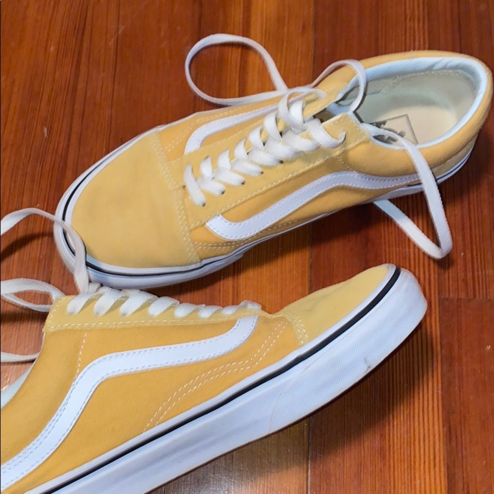 Yellow Old Skool Vans